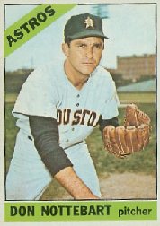1966 Topps Baseball Cards      021      Don Nottebart